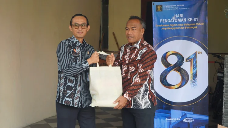 Hari Pengayoman ke-81, Jadi Momentum Insan Pengayoman DIY Memperkuat Rasa Empati