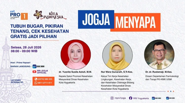 Tubuh Bugar, Pikiran Tenang, Cek Kesehatan Gratis Jadi Pilihan