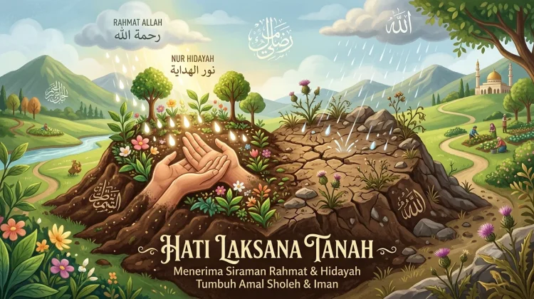 Hati Laksana Tanah: Mengapa Ada yang Menerima Hidayah dan Ada yang Menolaknya