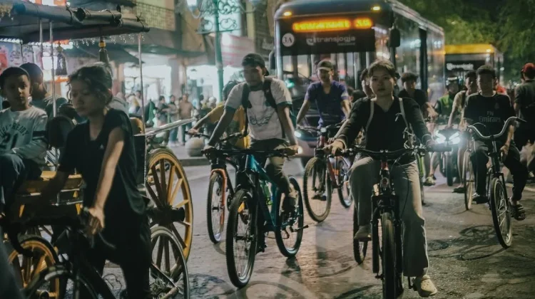 Ribuan Pesepeda JLFR Padati Malioboro, Suasana Tetap Kondusif