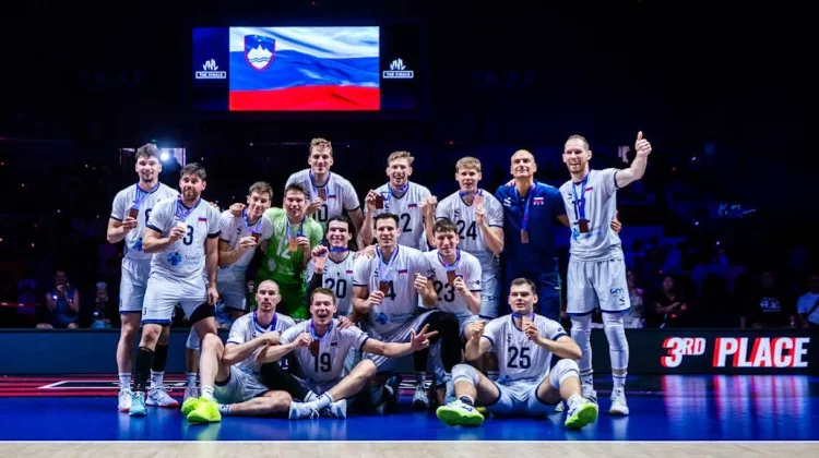 Tundukkan Jepang, Slovenia Raih Medali Perunggu VNL 2026