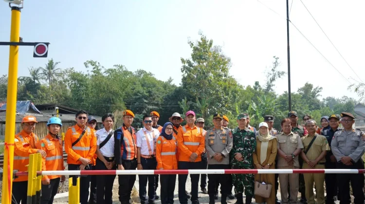 Daop 6 Yogyakarta Resmikan JPL 707 Petak Sentolo–Rewulu