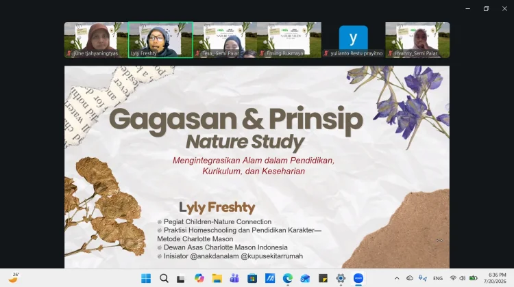 Lab OI FISIP UPN Veteran Yogyakarta Gelar Pelatihan Nature Study bagi Pendidik