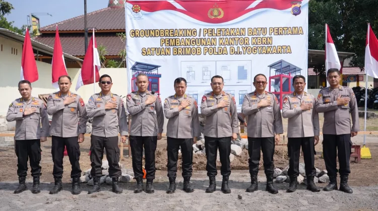 Perkuat Kesiapsiagaan Hadapi Ancaman Modern, Polda DIY Bangun Gedung KBRN Gegana,