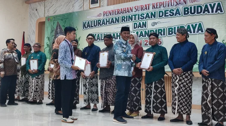 Sriharjo dan Guwosari Resmi Jadi Desa Mandiri Budaya, 12 Kalurahan Siap Menyusul