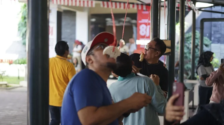 Bal Bolong hingga Makan Kerupuk Meriahkan Lomba HUT RI Insan Pengayoman DIY
