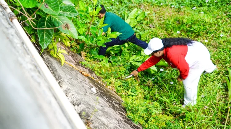 Sebanyak 400 Anggota LDII dan Pemkab Gunungkidul Bersih-bersih Kawasan Sungai
