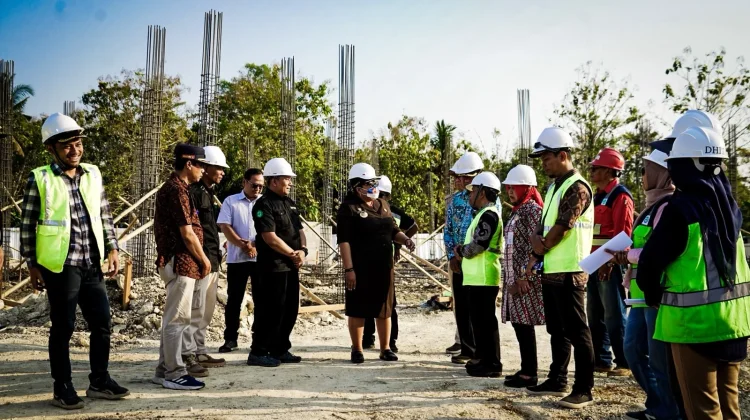Progres Positif, Gedung Baru Dinkes Gunungkidul Capai 3,6 Persen