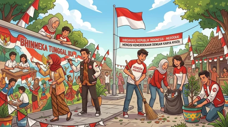 Pesan Ustaz Karmin: Generasi Muda Harus Isi Kemerdekaan dengan Ilmu