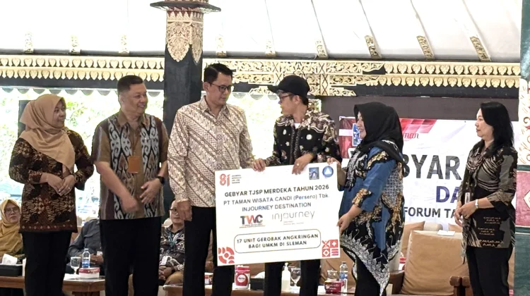 Gebyar TJSP Merdeka, Pemkab Sleman dan TJSP Salurkan Bantuan Rp6,7 Miliar