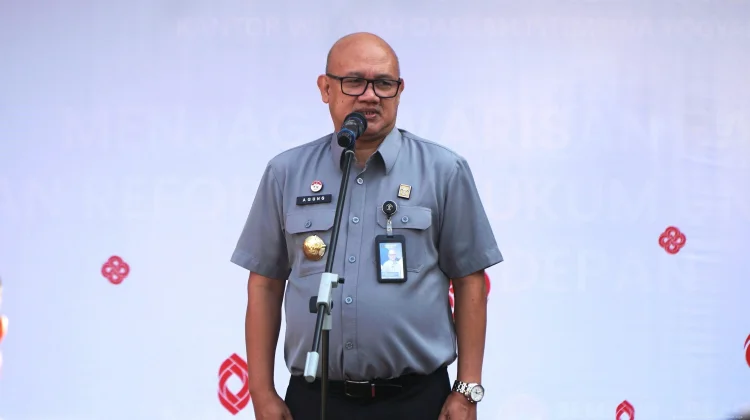 Apresiasi Kedisiplinan, Kakanwil Kemenkum DIY Minta Target Jangan Meleset