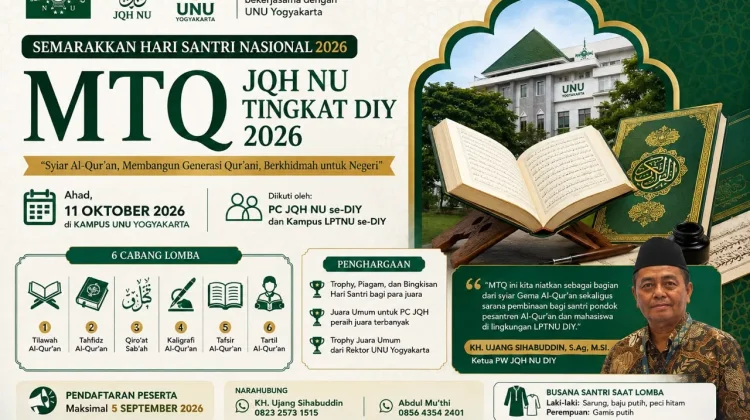 Semarakkan HSN 2026: PW JQH NU DIY Gelar MTQ Tingkat DIY