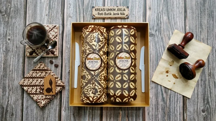 Kreatif, UMKM Jogja Sulap Roti Bermotif Batik Jadi Pilihan Oleh-Oleh