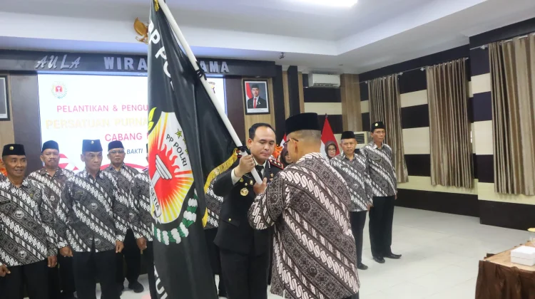 PP Polri Bantul Dikukuhkan, Kapolres Dorong Peran Purnawirawan Jaga Kamtibmas