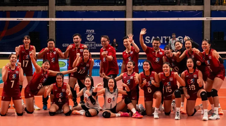Thailand Tundukkan Tim Kuat Polandia