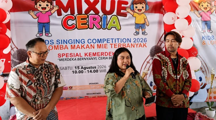 MIXUE Ceria Kids Singing Competition Meriahkan HUT RI
