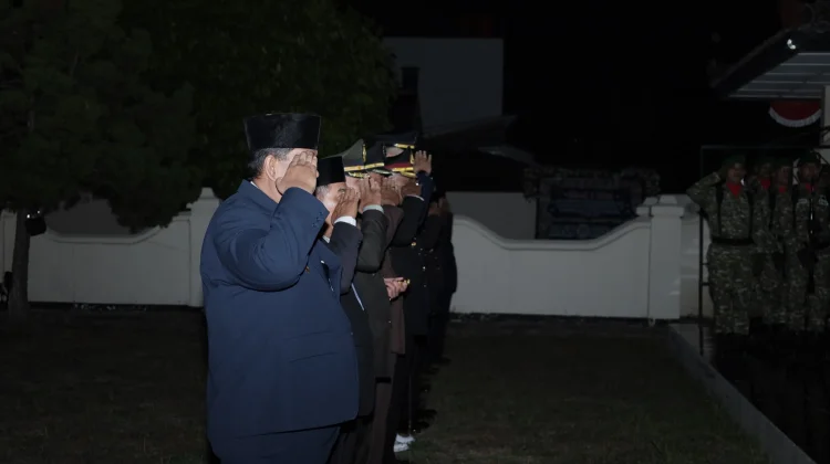Apel Kehormatan dan Renungan Suci digelar di TMP Giripeni
