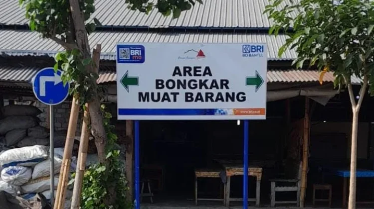 Bertepatan HUT Kemerdekaan RI Pasar Imogiri Sepi Pembeli