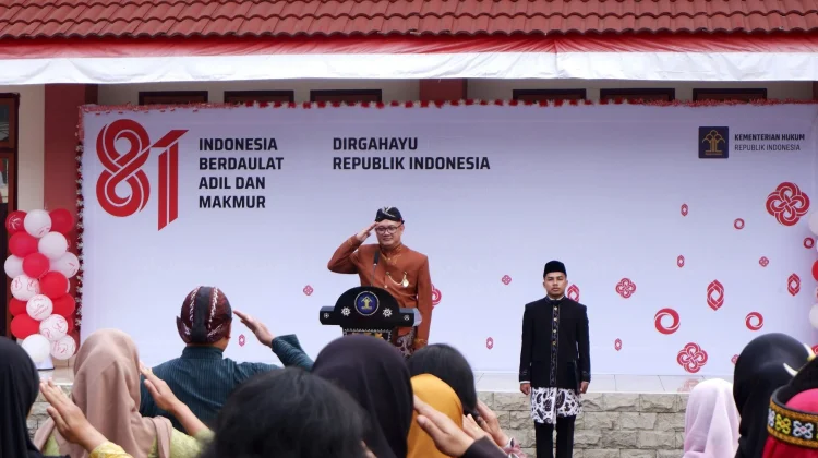 Semangat Persatuan Tampak pada Upacara HUT ke-81 RI oleh Insan Pengayoman DIY