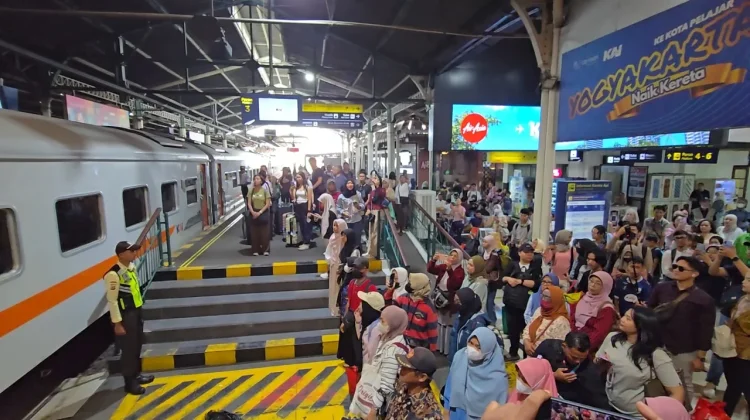 HUT ke-81 Kemerdekaan RI, Daop 6 Yogyakarta Layani 45 Ribu Penumpang Kereta Api