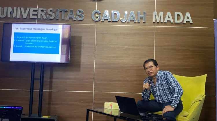 Pakar UGM Dorong Panen Air Hujan Hadapi Kemarau Panjang