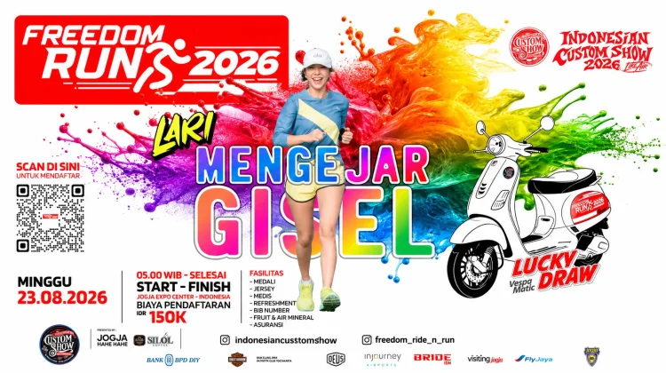 Freedom Run 5K Meriahkan Indonesian Custom Show 2026