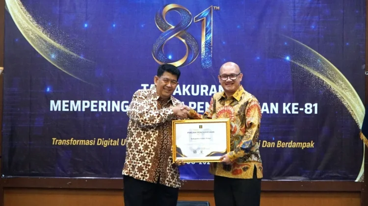 Peringati Hari Pengayoman, Kemenkum DIY Serahkan Hak Cipta untuk 30 Kreator