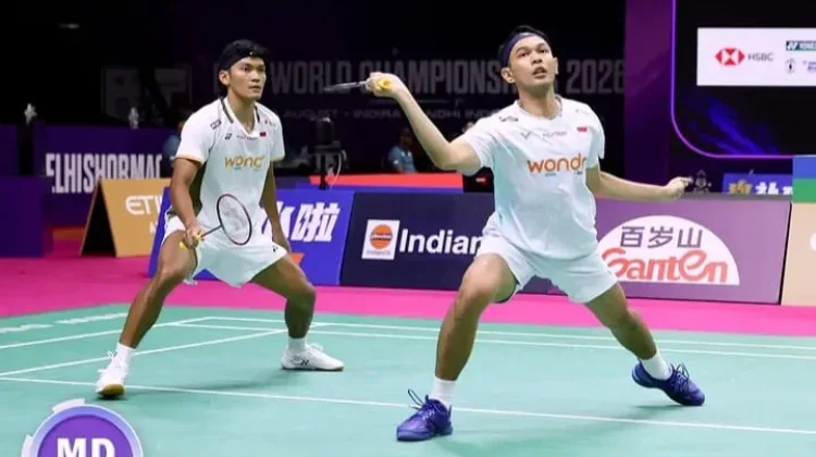 Fajar/Fikri Lolos ke 16 Besar BWF World Championships 2026