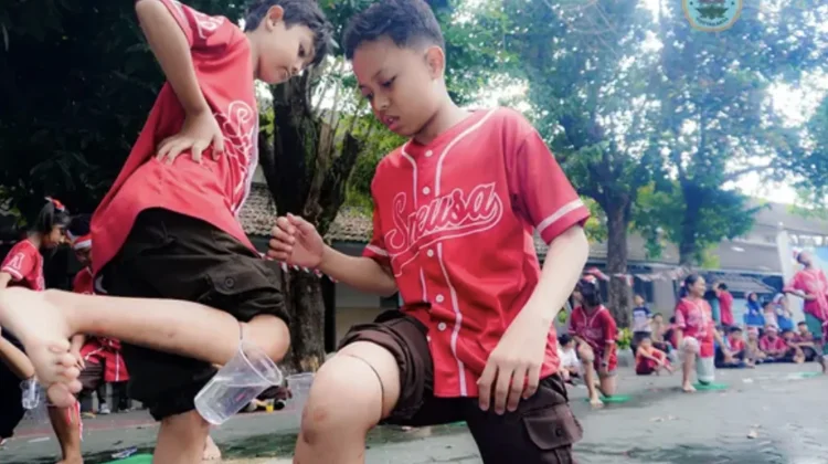 Semarak HUT RI SDN Ungaran 1 Yogyakarta Gelar Lomba Antarkelas