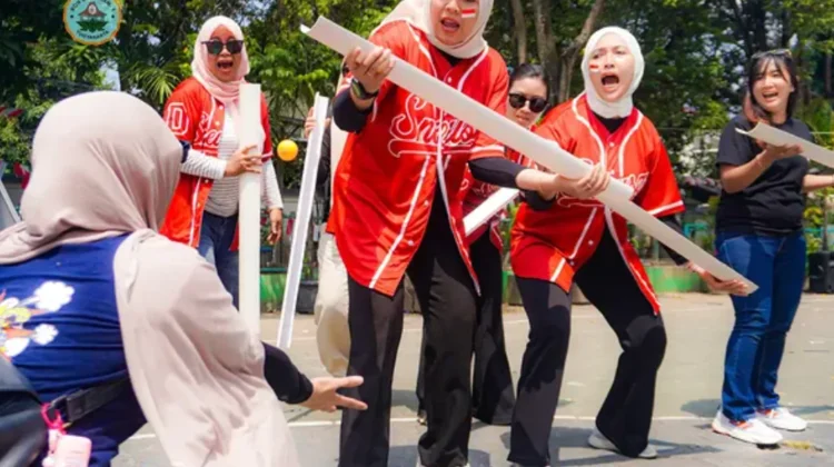Seluruh Sivitas Turut Bertanding, Perayaan HUT RI di SDN Ungaran 1 Terasa Meriah