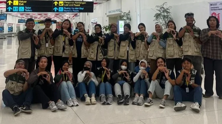 40 hari mengabdi, Tim KKN Berseri Seram Kembali ke Yogyakarta
