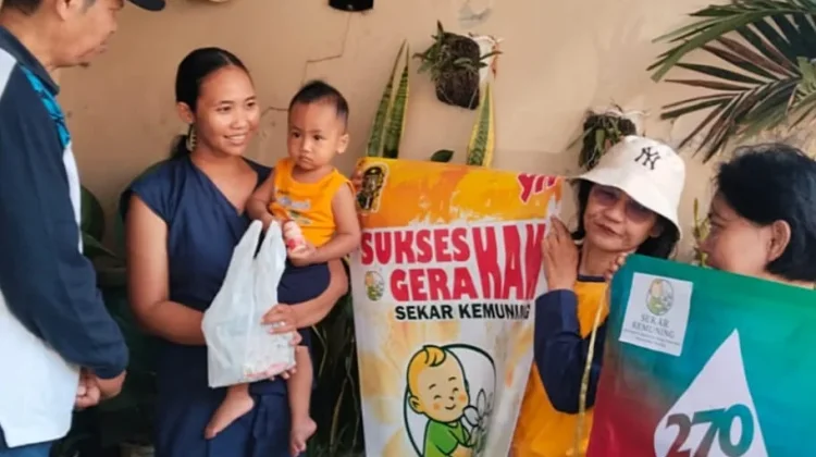 Kelurahan Keparakan Gencakan Gerakan Sekar Kemuning, Sasar 12 Keluarga Stunting