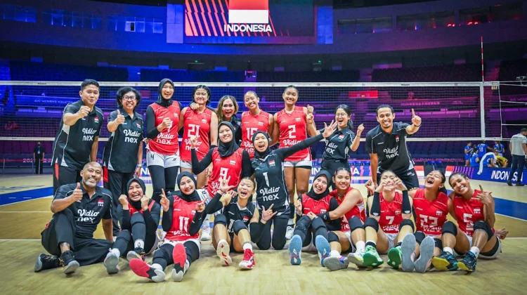 Tim Voli Putri Indonesia Tundukkan Kazakhstan
