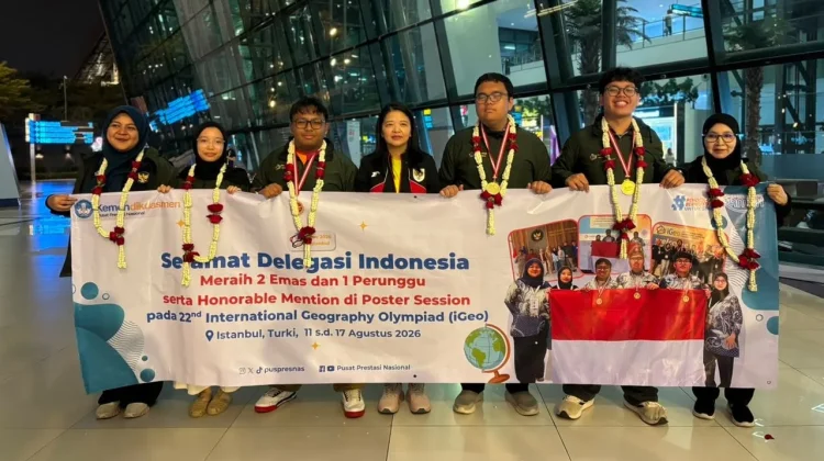Talenta Muda Indonesia Raih Dua Emas di Olimpiade Geografi