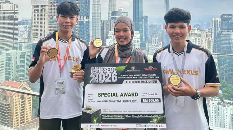 Mahasiswa UMY Borong Penghargaan di Kompetisi Beton Internasional