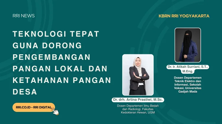 Teknologi Dorong Pengembangan Pangan Lokal dan Ketahanan Pangan Desa