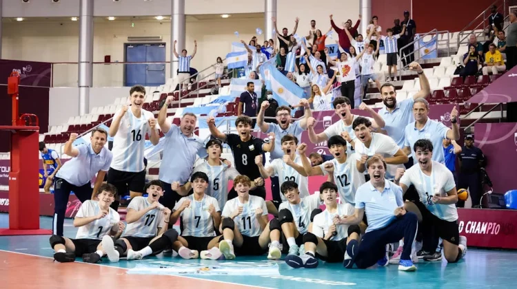 Skuad Muda Voli Argentina Sukses Menjegal Juara Bertahan Italia