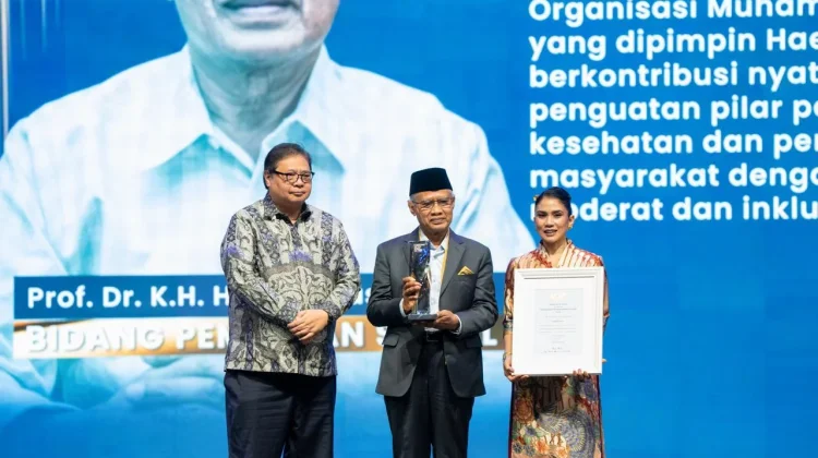Peroleh Penghargaan Achmad Bakrie, Haedar Ceritakan Tradisi Sunyi Muhammadiyah