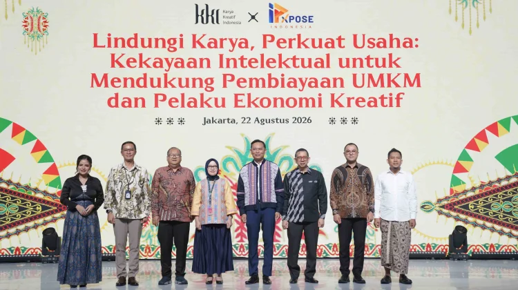 Lindungi Karya, Perkuat Usaha, KI Bisa Dukung Pembiayaan UMKM dan Ekonomi Kreatif