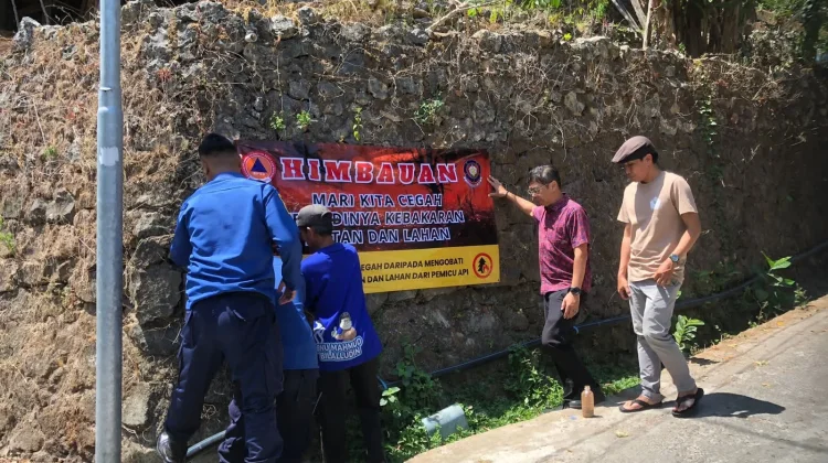 Kebakaran Lahan di Lemahrubuh Bantul, 127 KK Berpotensi Terdampak