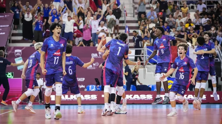 Prancis dan Iran Berhadapan di Final Kejuaraan Dunia Bolavoli Putra U-17