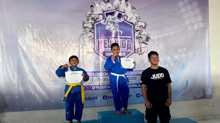 Ghani, Judoka Muda Kota Yogyakarta Raih Emas lewat Ippon