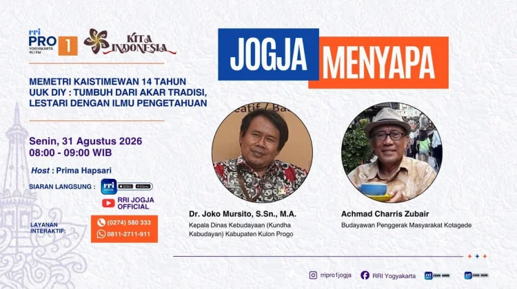 Empat Belas Tahun UUK DIY, Memetri Jogja Merawat Nusantara
