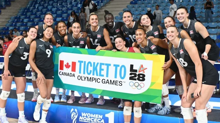 Tim Bolavoli Putri Kanada Raih Tiket Olimpiade Los Angeles 2028