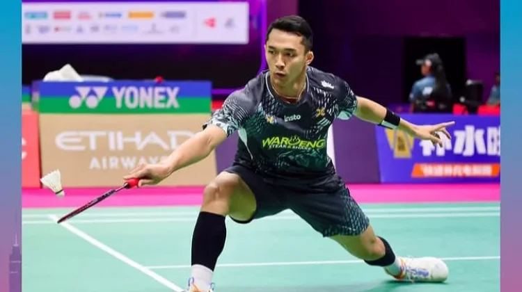 Tampil Dominan, Jonatan Christie Genggam Tiket 16 Besar China Masters 2026