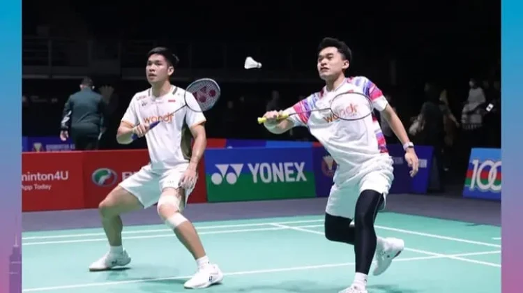 Duet Leo/Daniel Langsung Tumbangkan Unggulan Pertama Asal Korsel