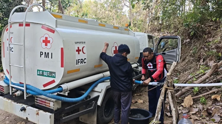 PMI Kulon Progo Salurkan 152 Ribu Liter Air Bersih Bantuan Kekeringan