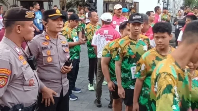 Polresta Yogyakarta Turut Mengamankan Ajang TNI Run 2026