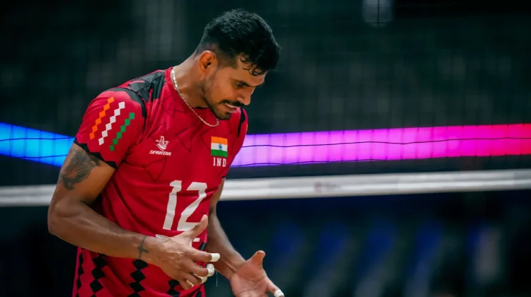 India Raih Kemenangan Perdana di Kejuaraan Bolavoli Putra Asia AVC 2026