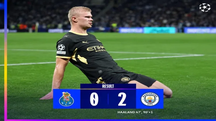 Haaland Menggila, City Taklukkan Porto di Liga Champions